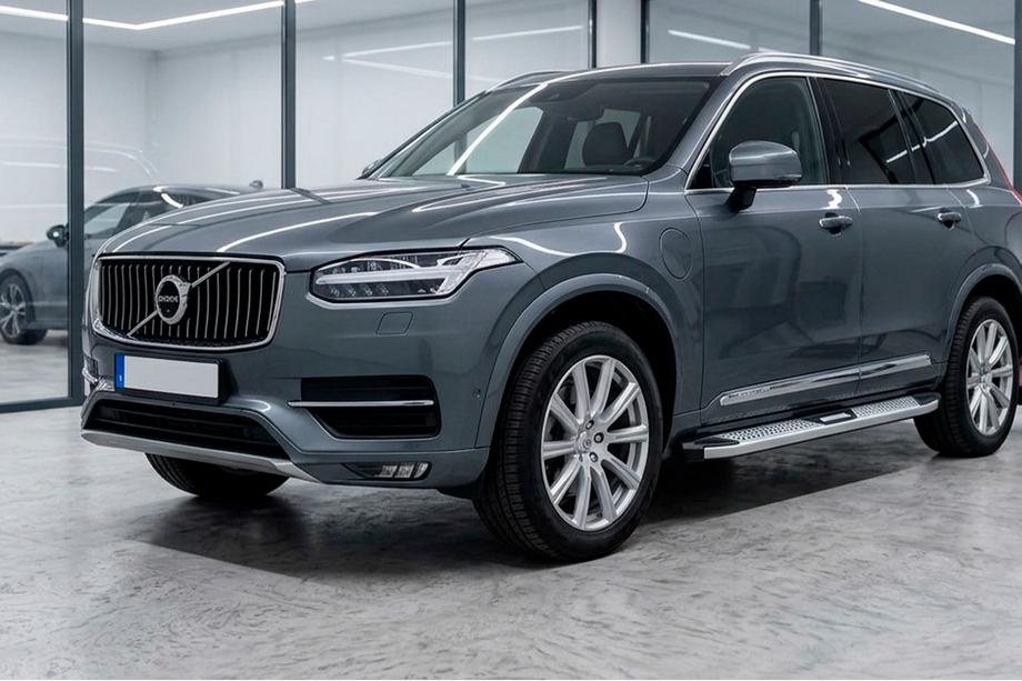Volvo XC90 2015- Estribos Laterales Mevsim Grey (2 uds., Aluminio) Foto 1