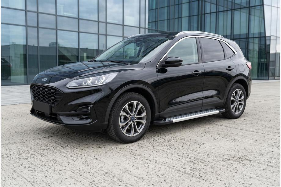 Ford Kuga/Escape 2019- Estribos Laterales Vision New Grey (2 uds., Aluminio) Image