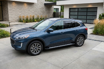 Ford Kuga/Escape 2019- Estribos Laterales Vision New Black (2 uds., Aluminio) foto 1