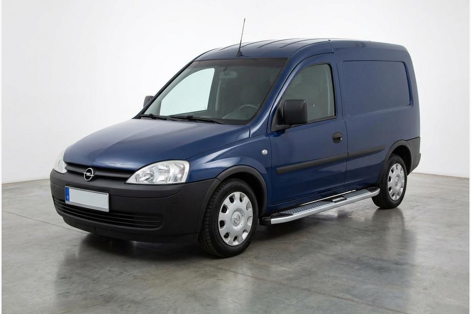 Opel Combo 2002–2012 Estribos Laterales Mevsim Grey (2 uds., Aluminio) Image