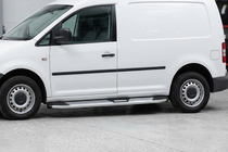 Volkswagen Caddy 2010-2015 Estribos Laterales Mevsim Grey (2 uds., Aluminio) Batalla Maxi foto 1