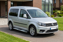 Volkswagen Caddy 2015-2020 Estribos Laterales Mevsim Grey (2 uds., Aluminio) foto 1