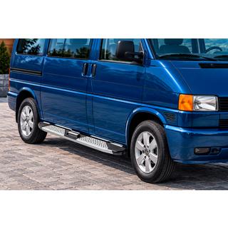 Estribos Laterales Mevsim Grey (2 uds., Aluminio) Volkswagen T4 Caravelle/Multivan 1990–2003 foto 1