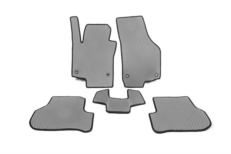 Volkswagen Golf 5 2003-2009 Alfombrillas EVA (Gris) Image