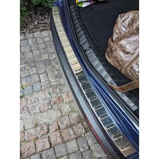 Protector de Parachoques Trasero Carmos Acero Inoxidable Alfa Romeo Stelvio 2016- foto 1