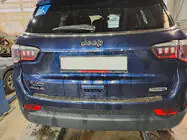 Jeep Compass 2016- Protector de Parachoques Trasero Carmos Acero Inoxidable foto 3