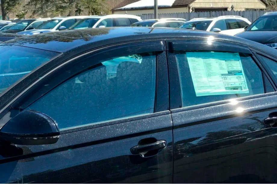 Audi A6 C7 2011-2017 Deflectores de viento para ventanas Sedan (4 uds, HIC) Image