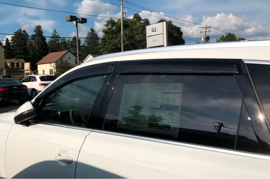 Audi Q7 2015–2026 Deflectores de Ventana (4 uds, HIC) Image