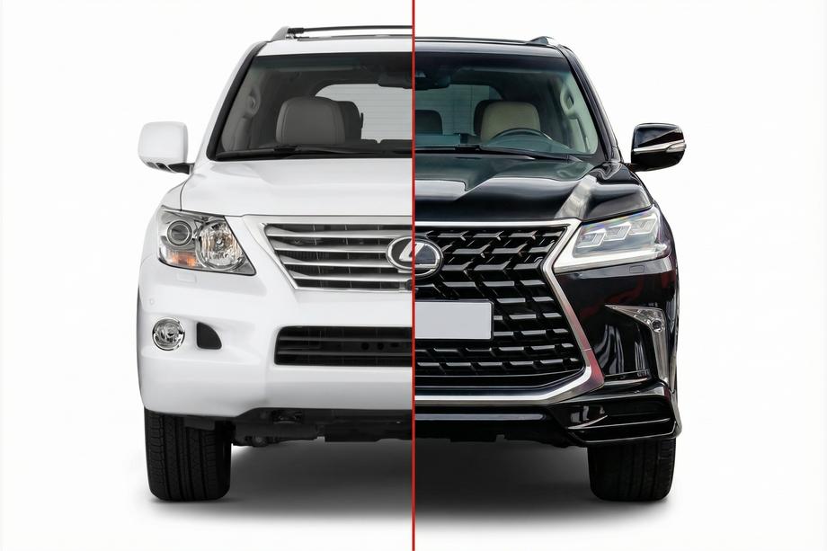 Lexus LX570/450d 2008-2022 Kit de conversion facelift de modelo 2008-2016 a TRD Sport (2021+) Image