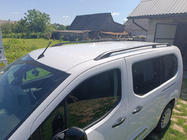 Peugeot Partner/Rifter 2019- Barras de techo OmsaLine Solid (2 uds, negras) foto 3