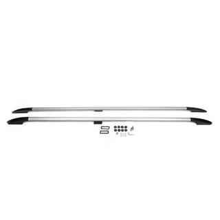 Barras de techo OmsaLine Solid (2 uds, gris) Ford Custom 2013-2022 foto 2