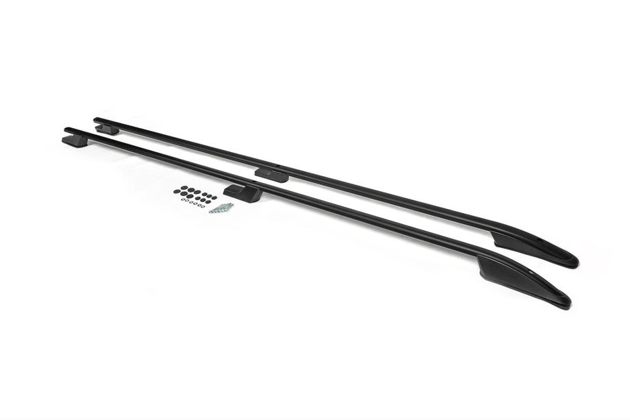 Ford Custom 2013-2022 Barras de techo OmsaLine Sport (2 uds, negras) Batalla Corta Foto 2