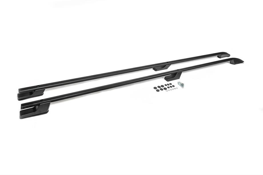 Ford Custom 2013-2022 Barras de techo OmsaLine Sport (2 uds, negras) Batalla Corta Foto 4