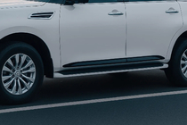 Nissan Armada 2016-2024 Molduras de puertas (4 uds, negras) foto 1