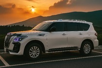 Nissan Armada 2016-2024 Molduras de puertas (4 uds, negras) foto 4