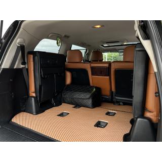 Alfombrilla de maletero 2 uds (EVA, 7 plazas, ladrillo) Lexus LX570/450d 2008-2022 foto 3