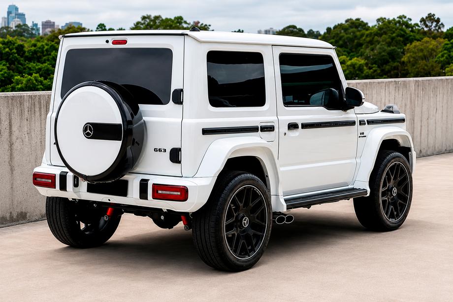 Suzuki Jimny 2018- Kit de carrocería G-class-design G63 Vehículo de 3 puertas Foto 3