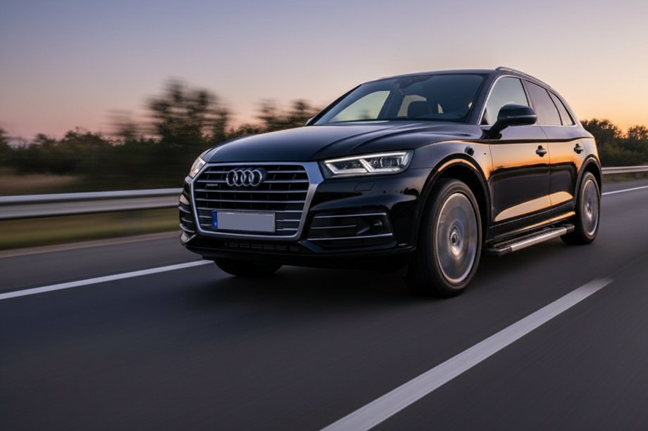 Audi Q5 2017-2025 Estribos Laterales Vision New Grey (2 uds., Aluminio) Image
