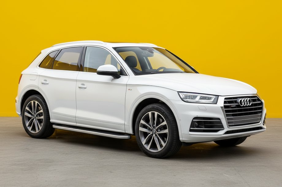 Audi Q5 2017-2025 Estribos Laterales Tayga Grey (2 uds., Aluminio) Foto 1
