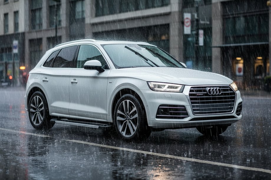 Audi Q5 2017-2025 Estribos Laterales RedLine (2 uds., Aluminio) Image