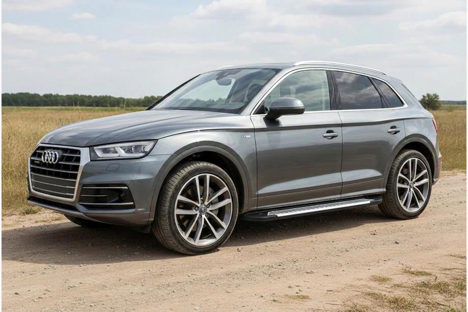 Audi Q5 2017-2025 Estribos Laterales Line (2 uds., Aluminio) Foto 1