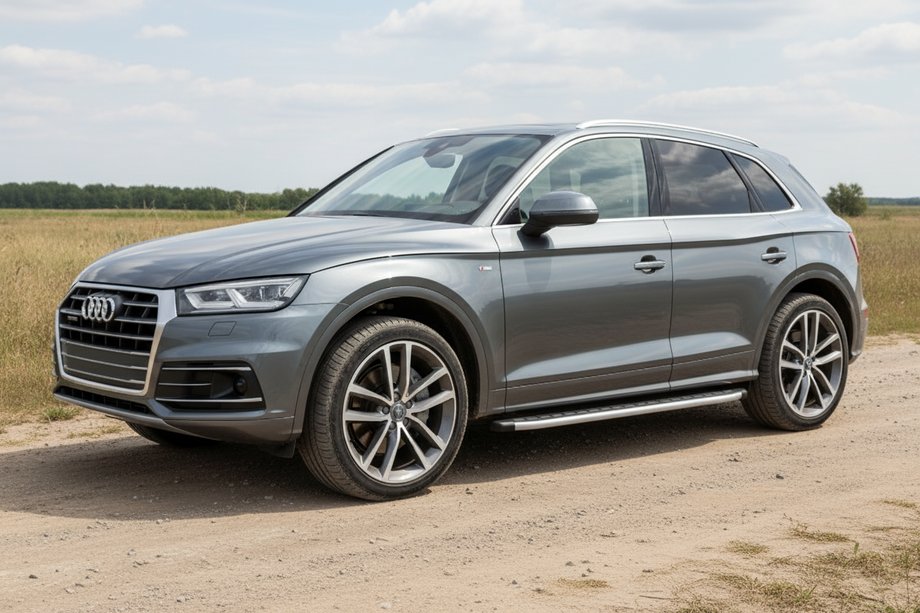 Audi Q5 2017-2025 Estribos Laterales Fullmond (2 uds., Aluminio) Image