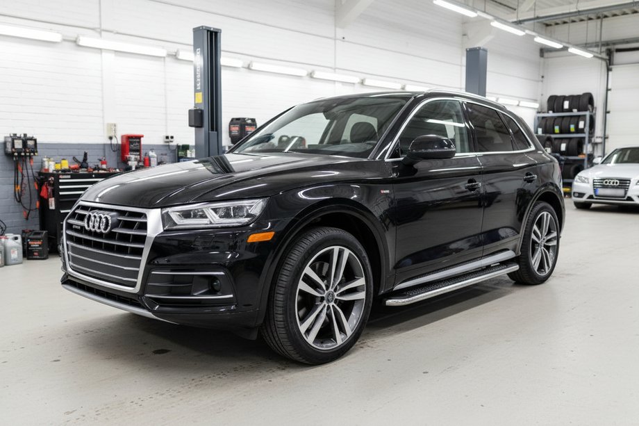 Audi Q5 2017-2025 Estribos Laterales Maydos V2 (2 uds., Aluminio) Foto 1