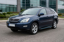 Lexus RX 2003-2009 Estribos Laterales Maya Blue (2 uds., Aluminio) foto 1