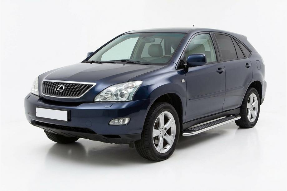Lexus RX 2003-2009 Estribos Laterales Maydos V2 (2 uds., Aluminio) Image