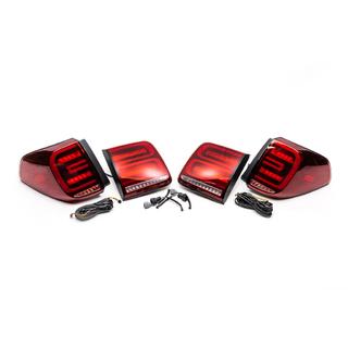 Pilotos Traseros LED (RED-Sequential) Nissan Armada 2016-2024 foto 3