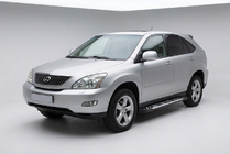 Lexus RX 2003-2009 Estribos Laterales Sunrise (2 uds., Aluminio) foto 1