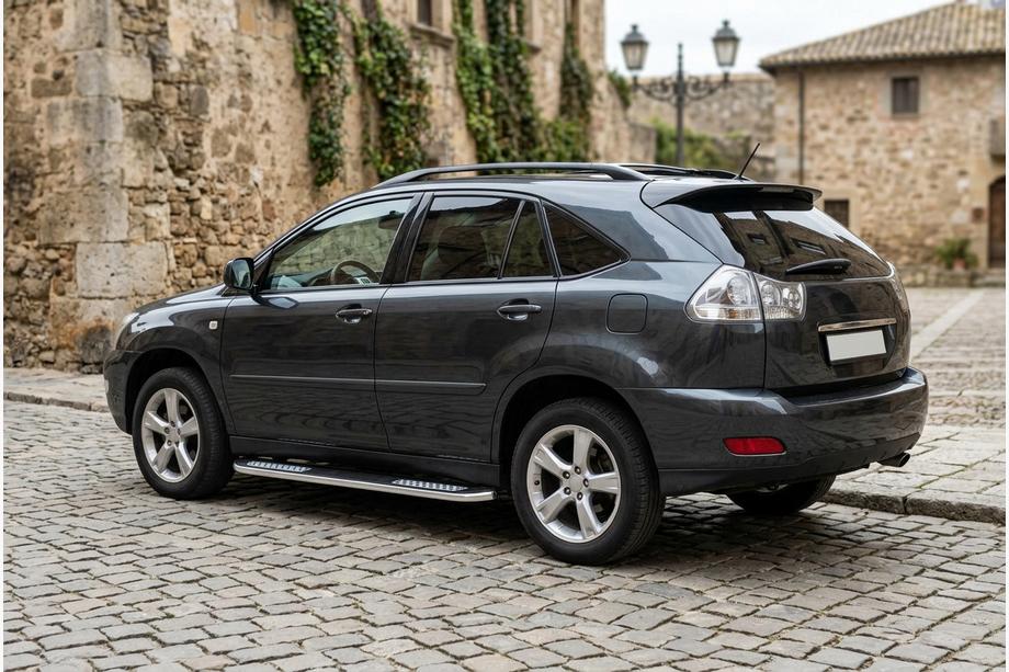 Lexus RX 2003-2009 Estribos Laterales Tayga V2 (2 uds., Aluminio) Image