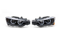 BMW 3 Series F30/F31 2012-2019 Faros delanteros Xenon con luz de posición LED 2012-2015 (2 uds) Negro foto 1