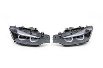 BMW 3 Series F30/F31 2012-2019 Faros delanteros Xenon con luz de posición LED 2012-2015 (2 uds) Negro foto 3
