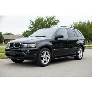 Estribos Laterales Allmond Black (2 uds, aluminio) BMW X5 E53 1999–2006 foto 1