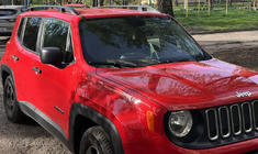 Jeep Renegade 2014- Barras de techo Skyport (negro mate) foto 1