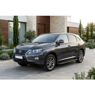 Estribos Laterales Bosphorus Black (2 uds, Aluminio) Lexus RX 2009-2015 foto 1