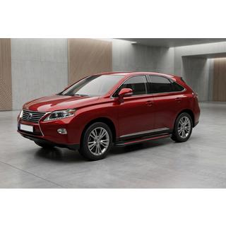 Estribos Laterales Maya Red (2 uds, Aluminio) Lexus RX 2009-2015 foto 1