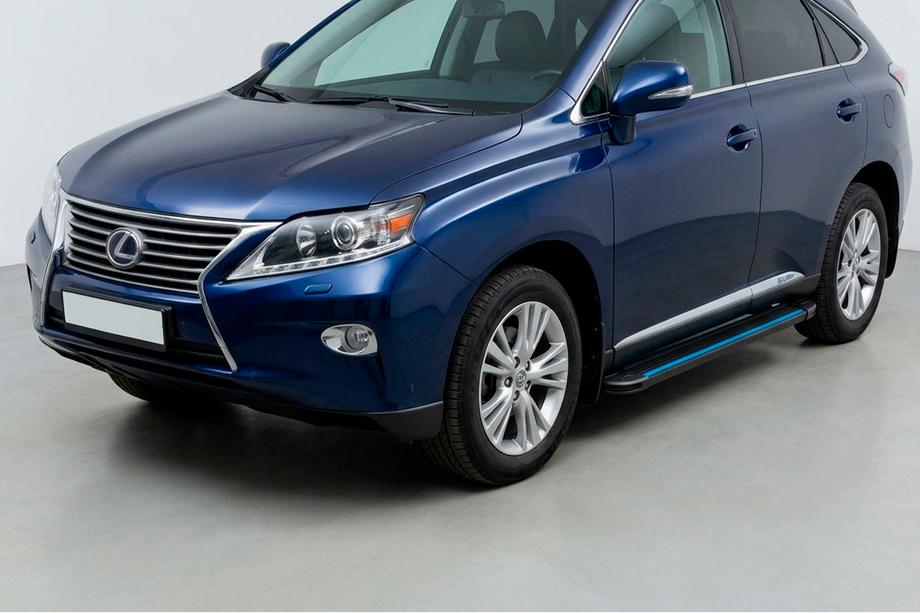 Lexus RX 2009-2015 Estribos Laterales Maya Blue (2 uds, Aluminio) Image