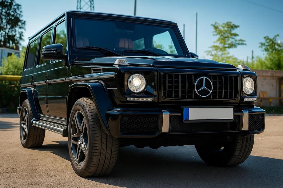 Mercedes G class W463 1990-2018 Parrilla Delantera (GT Panamericana, sin Cromo) Completamente Blanco Foto 3
