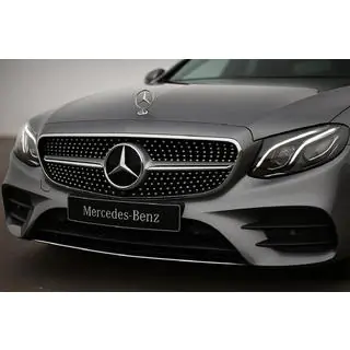 Parrilla Delantera Diamond Silver (para Avantgarde/AMG-Line/E43 AMG/E53 AMG 2016-2020)