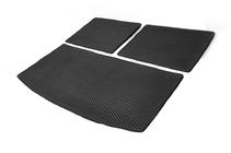 Audi Q7 2005-2015 Alfombrilla de maletero 3 piezas (EVA, Negro) (7 plazas) foto 6