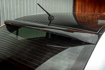 Mitsubishi Lancer X 2008- Visera de luneta Sedan (ABS) foto 1