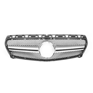 Parrilla Delantera AMG Silver (2012-2015) Mercedes A-сlass W176 2012-2018 foto 2