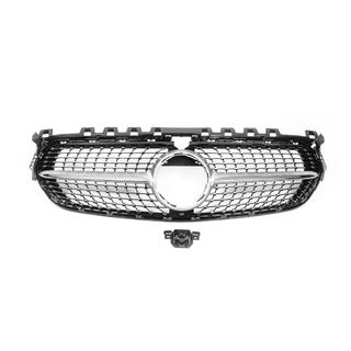 Parrilla Delantera Diamond Silver (para Base) Mercedes B-class W247 2019- foto 2