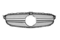 Mercedes C-class W205 2014-2021 Parrilla Delantera AMG Silver (para Avantgarde/AMG-Line/C43 AMG) foto 2