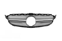 Mercedes C-class W205 2014-2021 Parrilla Delantera AMG Silver (para Avantgarde/AMG-Line/C43 AMG) foto 7
