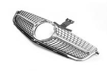 Mercedes C-class W204 2007-2015 Parrilla Delantera Diamond Silver (para C63) foto 3