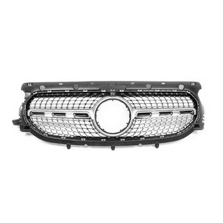 Parrilla Delantera Diamond Silver Mercedes GLA H247 2020- foto 2