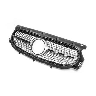 Parrilla Delantera Diamond Silver Mercedes GLA H247 2020- foto 4